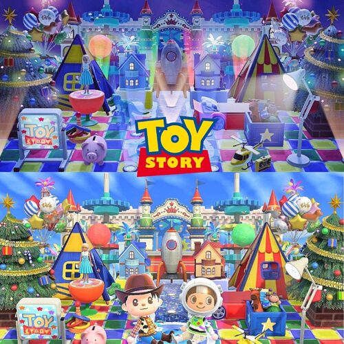 トイストーリー　クリスマス トイストーリーのクリスマスツリー🎄🌟 横浜スカイビルに設置