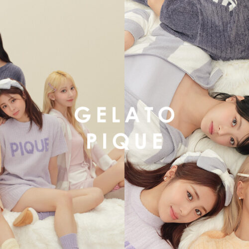 韓国限定 ジェラートピケ Le Sserafim ルセラフィム セットアップ gelato pique(ジェラート ピケ)】「LE SSERAFIM(ルセラフィム