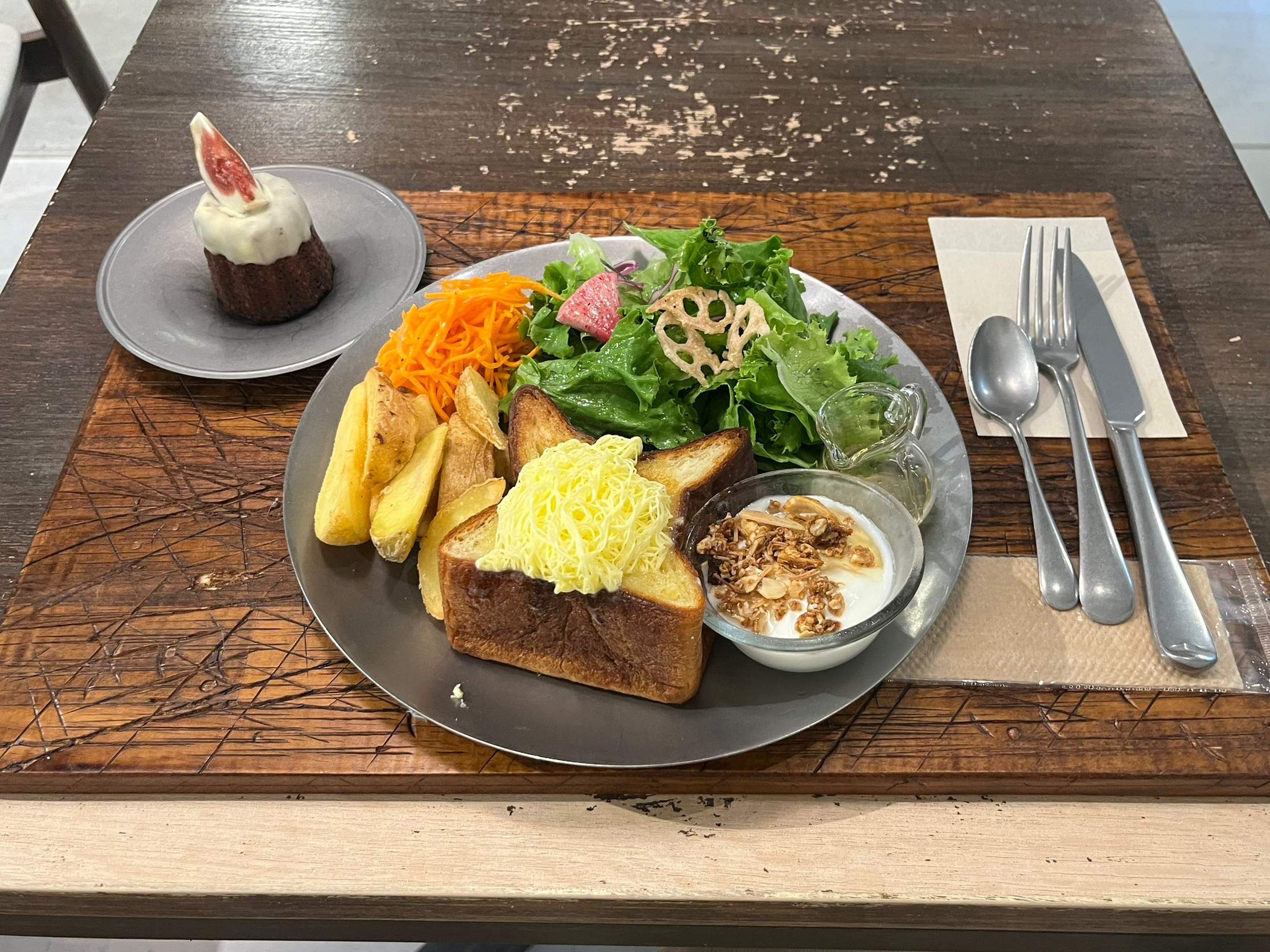 【現物あり】中古3層厚切りトースト REC COFFEE博多マルイ店」限定！とろ～り絶品厚切りトースト