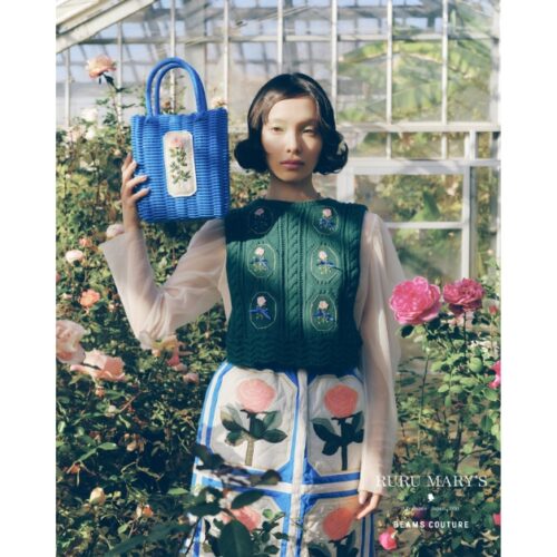 ゆ*き様 ルルメリー×ビームスクチュール 手刺繍ニットベスト バレンタインギフトにぴったり！「ルル メリー」のアイテム&スイーツを